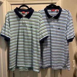 2 Men’s IZOD size XXL short sleeve polo shirts. Great condition